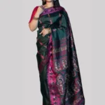 bottle-green-baluchari-saree-image